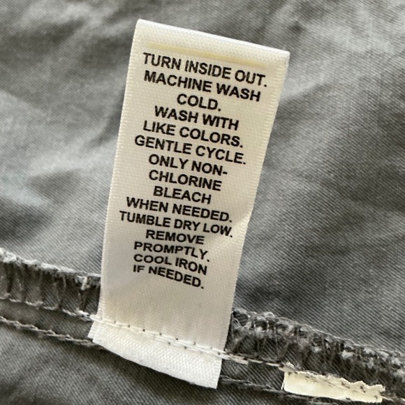 Cato Utility Barn Jacket Womens Small Gray Button Cabincore Long Sleeve Pocket - Picture 6 of 11